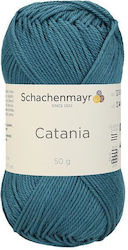Schachenmayr Catania Βαμβακερό Petrol 125m 50gr
