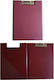 Conference Folder with A4 Clipboards Burgundy 745032