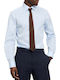 Level 5 Body Fit Long-sleeved Shirt Sky Blue