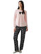 Minerva Winter Women's Pyjama Set Powder