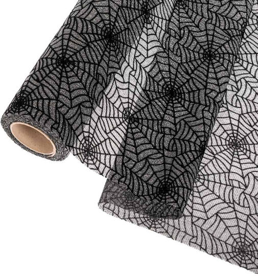 Iliadis Cobweb Dekorationsstoff 48x500cm Black