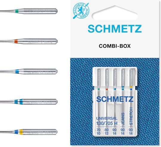 Set 5 Ace Schmetz Combi Basic 3 X Universal 1 X Jeans 1 X Stretch