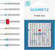 Set 9 Schmetz Combi Basic Twin Needles 4 X Universal 2 X Jeans 2 X Stretch 1 X Twin Needle