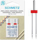 Schmetz Double Needle Fineness 80 4 Mm Distance Between Needles