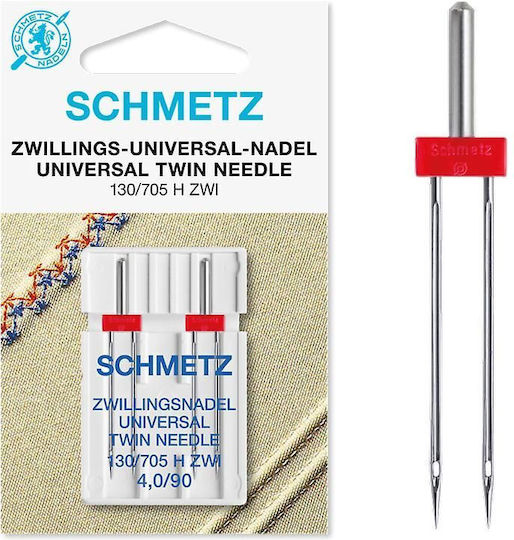 Schmetz Double Needle Fineness 80 4 Mm Distance Between Needles