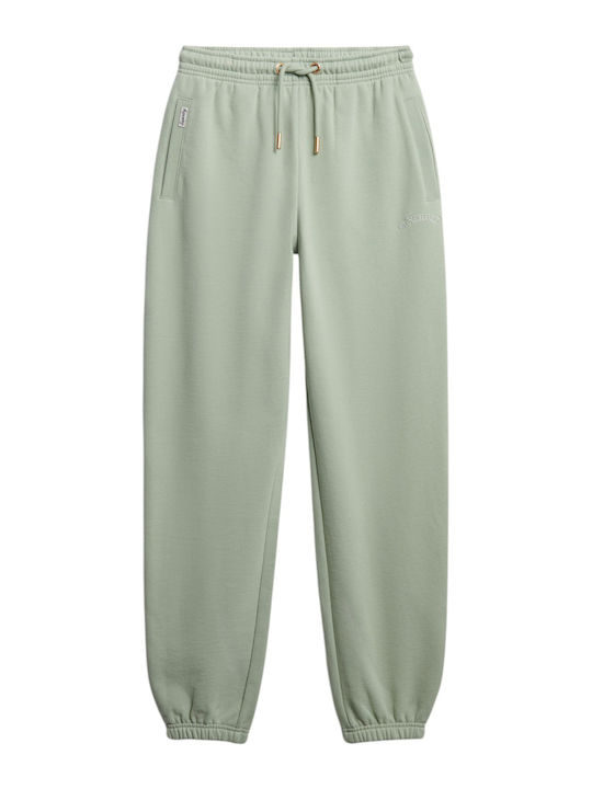 Superdry Logo Sweatpants Green