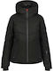 Icepeak Electra 653115813-990 Frauen Jacke aus für Ski & Snowboard Schwarz