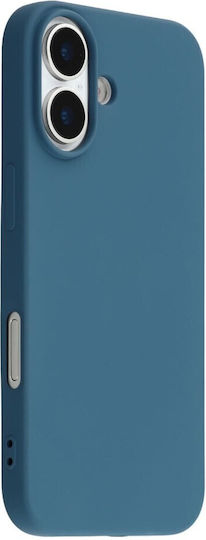 X-Level Umschlag Rückseite Silikon Blau (iPhone 17)
