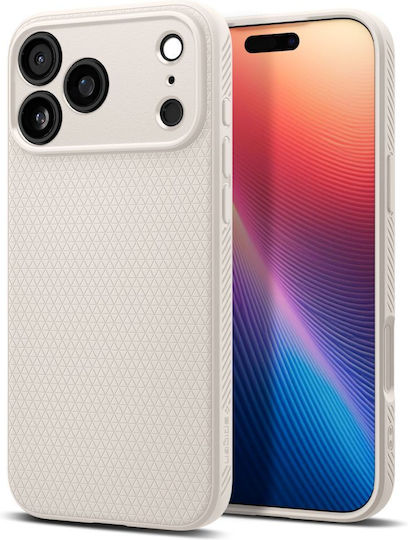 Spigen Liquid Air Back Cover Σιλικόνης Natural Titanium (iPhone 17 Pro)