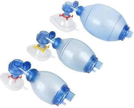 Resuscitation Bag PVC Ambu Type Mask Pediatric Mobiakcare 0805922
