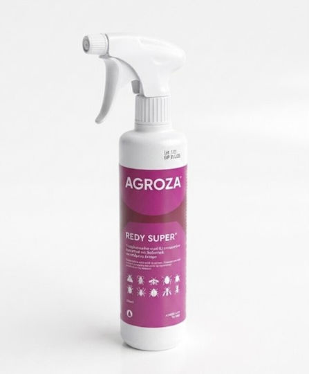 Agroza Redy Εντομοκτόνο Spray για Κατσαρίδες / Ακάρεα / Κοριούς / Κουνούπια / Μυρμήγκια / Μύγες / Ψύλλους 400ml Χωρίς Άρωμα