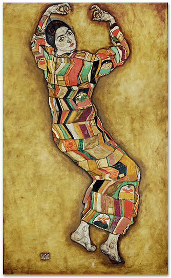Καμβάς Egon Schiele Πορτρέτο Friederike Maria Beer 66χ108