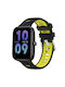 Каишка Силикон Черен (Amazfit Bip 3 / Bip 3 Pro - Амазфит Бип 3 / Бип 3 Про)