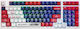 A4Tech Bloody S98 Gaming Mechanical Keyboard with BLMS Red Plus switches and RGB lighting (English US) Sports Navy