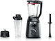 Bosch Serie 6 Μπλέντερ με Κανάτα Tritan 2 lt 1800W Μαύρο