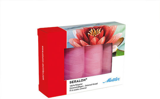 Seralon Set De Cusut 4 Piese Roz Mettler