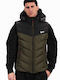 Αμάνικο Μπουφάν Puffer Αντιανεμικό Olive