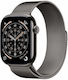 Apple Watch Series 11 Cellular Titanium 46mm Αδ...