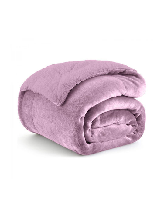 Ehome Ehome Fleece Übergröße Decke 220x240cm Ro...
