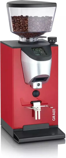 Graef CM1103 Râșniță electrică pentru cafea 310W cu capacitate de boabe 220gr Roșu