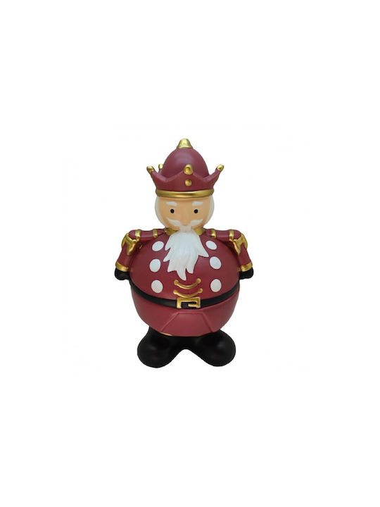 Marva King Ornament de masă de Crăciun Vaza Ceramic L22xW15xD12cm.