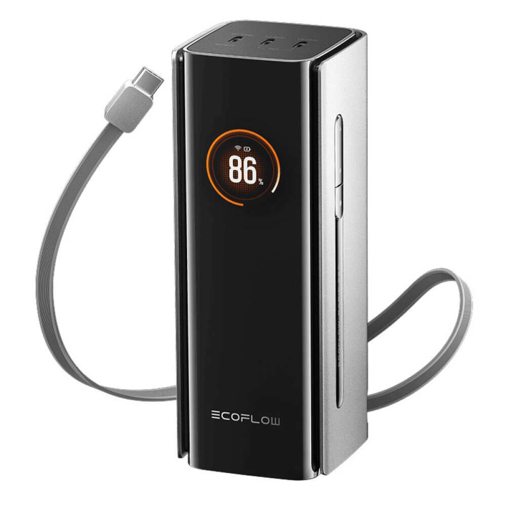 EcoFlow RAPID Pro Power Bank 20000mAh 230W με 3 Θύρες USB-C Μαύρο