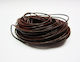 Leder Schnürsenkel Braune 1,5 mm 10 Meter