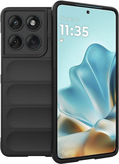 Techsuit Back Cover Silicon Negru (Motorola Edge 60 Fusion)