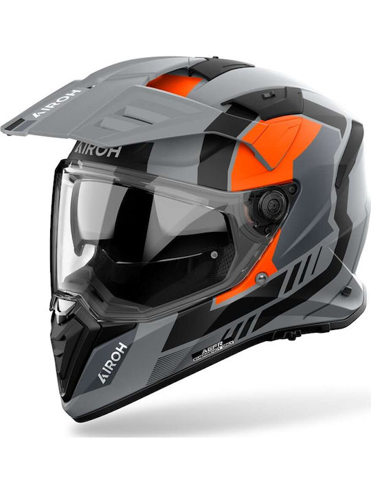 Airoh Bandit Horn Orange Gloss Κράνος Μηχανής F...