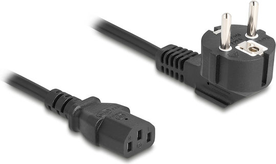DeLock Schuko - IEC C13 Кабел 2м Черен (81567)