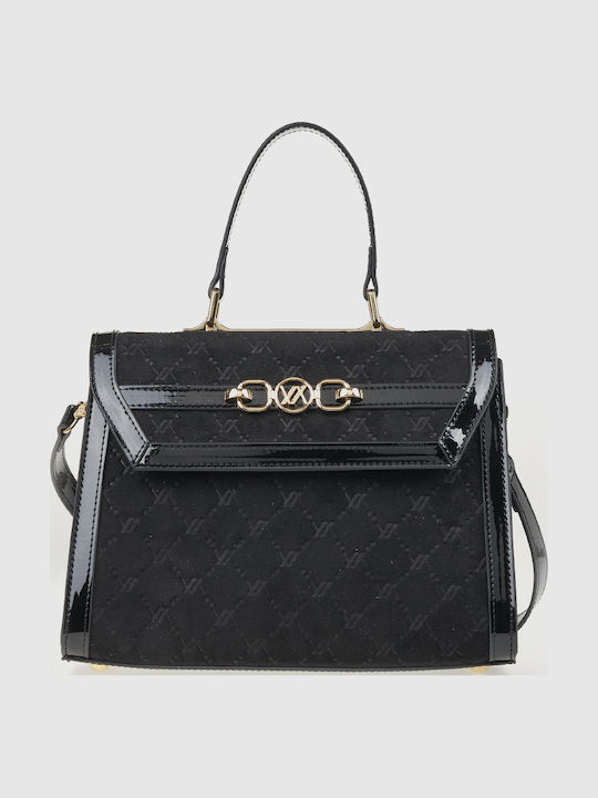 Verde Women's Flap Bag Black