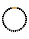 Steel & Barnett Men's Bracelet made of Steel Gold Plated