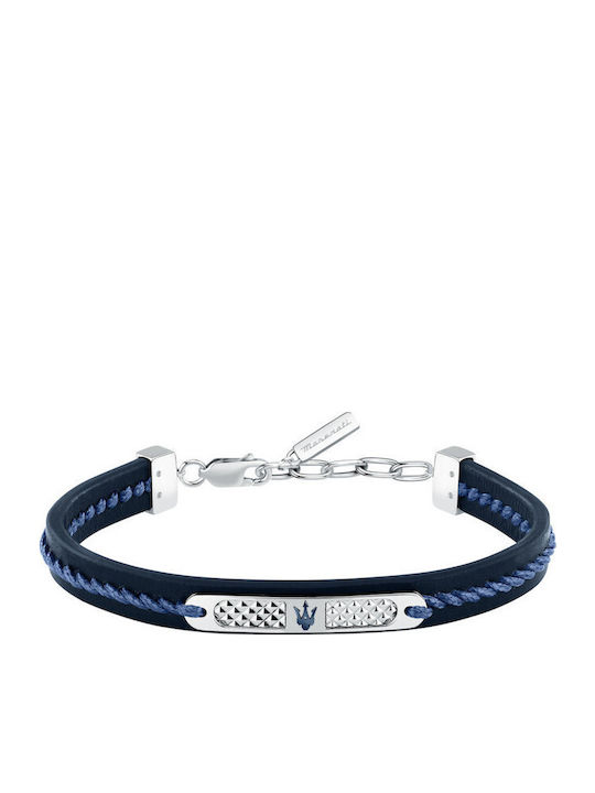 Maserati Men's Bracelet made of Leather