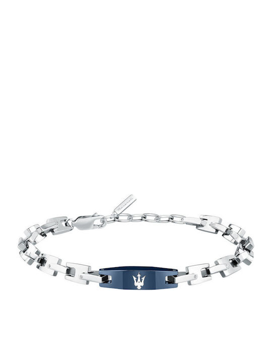 Maserati Ανδρικό Βραχιόλι από Ατσάλι Maserati Ανδρικό Βραχιόλι από Ατσάλι