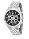 Attrazione Men's Watch 43mm Battery With White Steel Bracelet