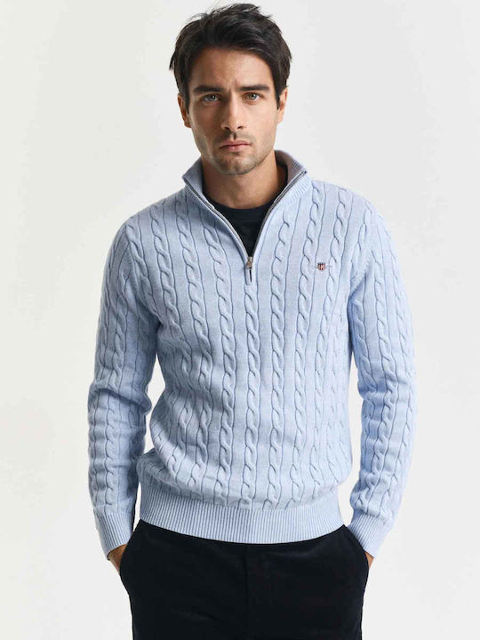 Gant Πουλόβερ Μακρυμάνικο Light Blue