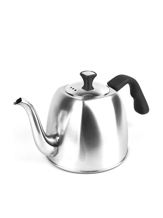 Maestro Τσαγιέρα Αλουμινίου Ασημί 1100ml