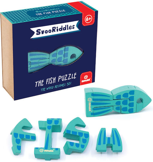 Ξύλινο Παιδικό Puzzle για 6+ Ετών Svoora