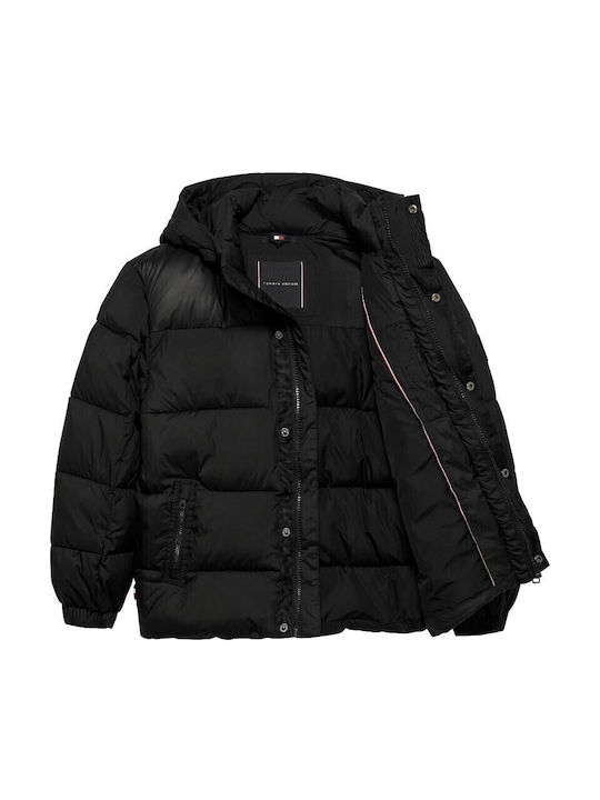 Tommy Hilfiger Παιδικό Casual Μπουφάν με Κουκού...