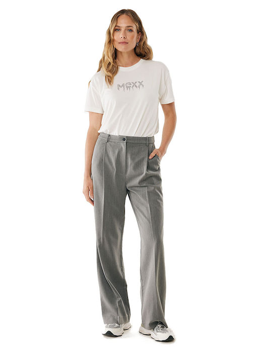 Mexx Γυναικείο Υφασμάτινο Παντελόνι Dk.grey Mexx Γυναικείο Υφασμάτινο Παντελόνι Dk.grey