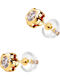 Senzio Belibasakis Kids Earrings Studs from Gold 14K