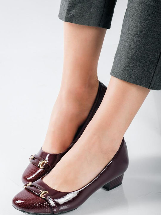 The Shoemart Pantofi cu toc Burgundy