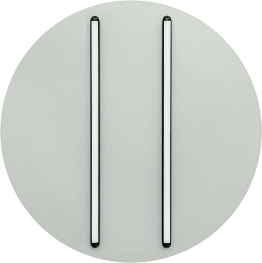 Zambelis Lights Ceiling Mount Light Black with Integrated LED