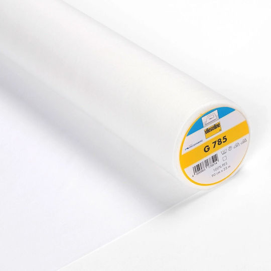 Vlieseline G785 Inserție Termoadezivă Din Fibre Sintetice Elastice Ușoare Țesături Transparente Albe
