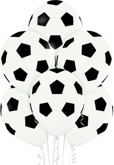 Luftballons Latex 11 Fußball Soccer Football 50 Stück