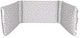Baby Star Crib Bumpers Classic Inside Grey With White Stars