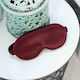 Burgyndy Silk Sleep Mask 6a 22mm