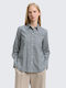 Women's Long Sleeve Shirt Petrol Blue