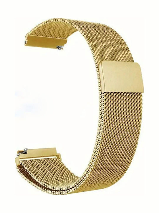 Wsshe Metallic Bracelet Gold 20mm