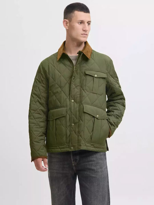 Hooded padded jacket black Jack & Jones La Redoute